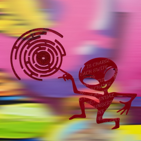 Acrylic and Wood Decorative Wall Art, Customizable Size, Laser Cut Design - Picture 6 of 8